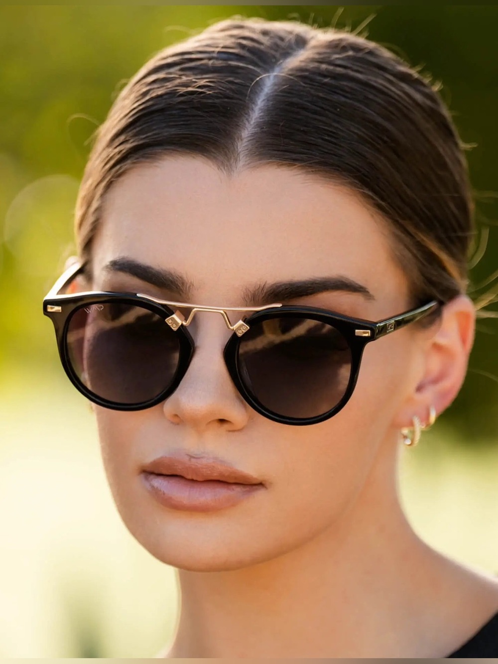 WMP Skylar Black on Black Sunglasses